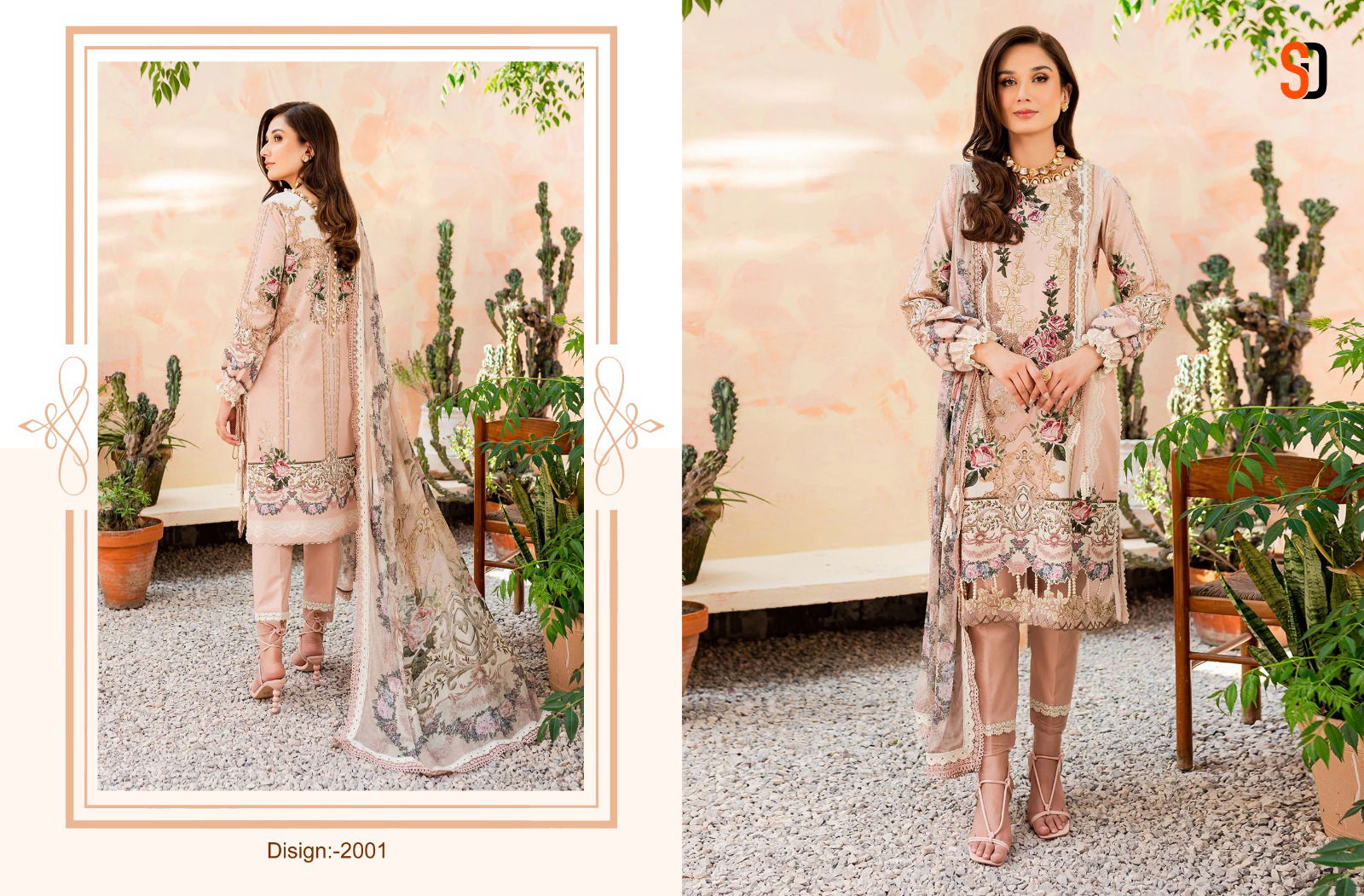 Shraddha Queen Court Vol 2 Cotton Dupatta Pakistani Salwar Suits

